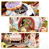  Mô Hình Giấy 3D Lắp Ráp CubicFun Magic Forest Pink Teah (57 mảnh) E1632h - PP017 