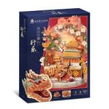  Mô Hình Giấy 3D Lắp Ráp CubicFun Múa Rối Rồng (120 mảnh, Dragon Puppet Show) E1637h - PP020 
