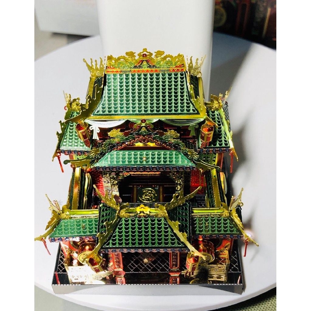  Mô Hình Kim Loại Lắp Ráp 3D MU Tinh Võ Môn (79 mảnh, Không LED, School of Chinese Gongfu) YM-N079-D – MP735 