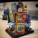  Mô Hình Kim Loại Lắp Ráp 3D MU Cửa Hàng Tiện Lợi Nhật Bản (62 mảnh, Travel to World - Japan Convenience Store) YM-N104-H – MP938 