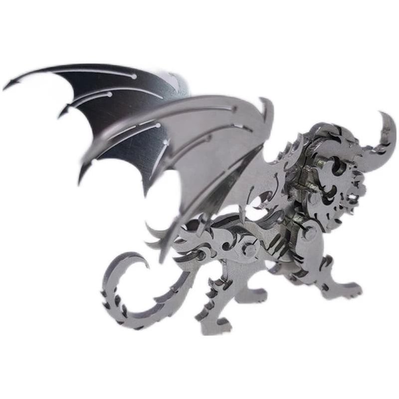  Mô Hình Kim Loại Lắp Ráp 3D Steel Warcraft Kim Nghê (20 mảnh, Kim Nghe) - SW036 