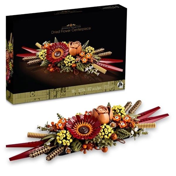  Mô Hình Nhựa 3D Lắp Ráp OEM Hoa Bất Tử 99032 (812 mảnh, Dried Flower Centerpiece) - LG0166 