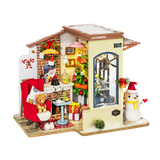  Mô Hình Gỗ 3D Lắp Ráp ROBOTIME Rolife Nhà Tí Hon Snow House (Nhạc Jingle Bell) DG18 - WP231 