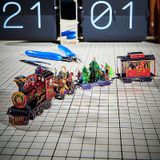  Mô Hình Kim Loại 3D Lắp Ráp Metal Head Đoàn Tàu Lửa Giáng Sinh (200 mảnh, Winter Holiday Train) – MP1100 