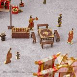  Mô Hình Kim Loại 3D Lắp Ráp Piececool Thịnh Đường Phong Tình (Tang Dynasty Scenery Set) P166-GN - MP1068 