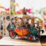  Mô Hình Gỗ 3D Lắp Ráp ROBOTIME Hộp Nhạc Xe Bí Ngô DIY Pumpkin Carriage Music Box AM41 – WP005 