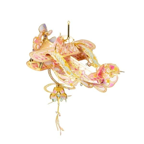  Mô Hình Kim Loại 3D Lắp Ráp MU Ngự Phong Linh Tình Ái Hòa Bình (83 mảnh, Windchime Peace and Love) YM-N141-B – MP1292 
