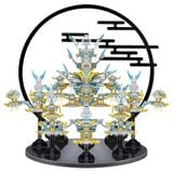  Mô Hình Kim Loại 3D Lắp Ráp Piececool Dao Trì Tiên Cảnh (934 mảnh, Jade Pool Pavilion, Có Đế) P264-GB - MP1153 