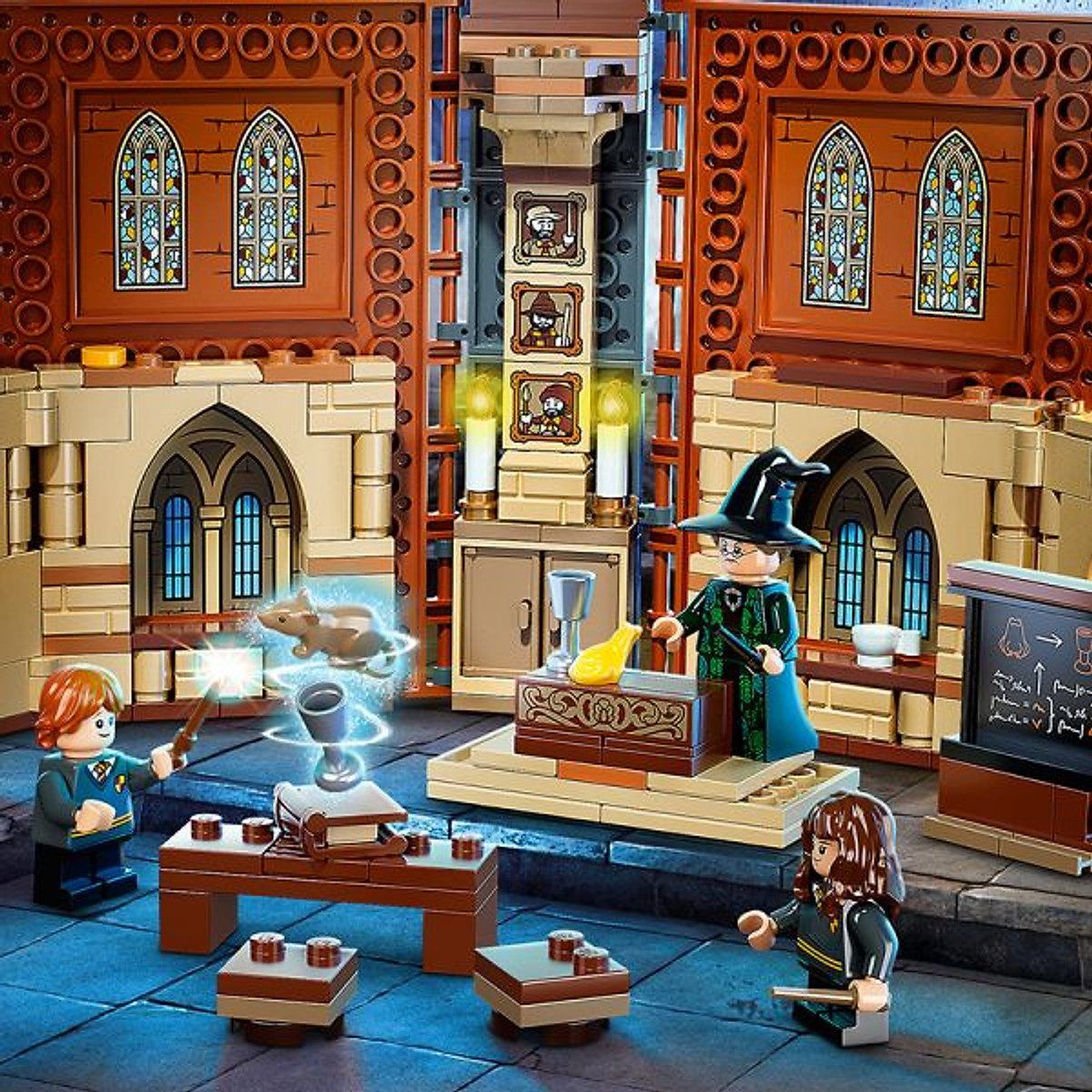  Mô Hình Nhựa 3D Lắp Ráp Harry Potter Lớp Học Môn Biến Hình 87080 (Transfiguration Class, 241 mảnh) - LG0047 