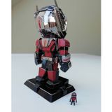  Mô Hình Kim Loại Lắp Ráp 3D Metal Head Marvel Người Kiến (50 mảnh, Ant Man) – MP809 