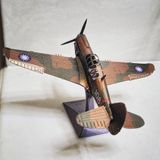  Mô Hình Kim Loại 3D Lắp Ráp Metal Head Máy Bay Tiêm Kích (43 mảnh, P-40 Warhawk) – MP1058 