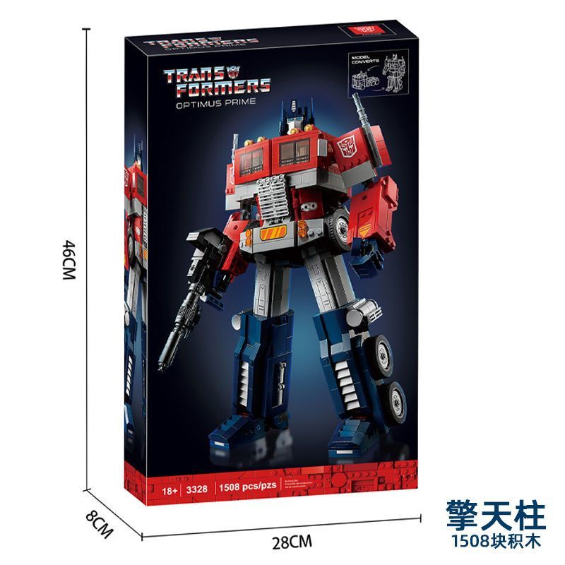  Mô Hình Nhựa 3D Lắp Ráp OEM Transformers Optimus Prime (1508 mảnh) 10203- LG0170 