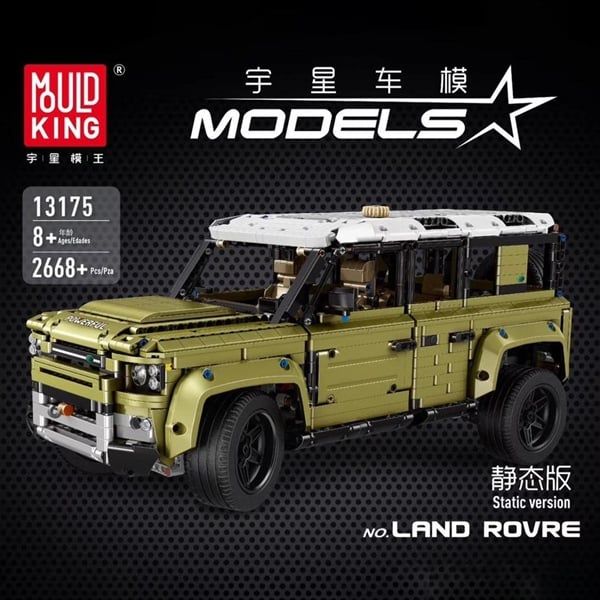  Mô Hình Nhựa 3D Lắp Ráp MOULD KING Xe Vượt Địa Hình Land Rover (2668 mảnh, Off-Road Vehicle) 13175 - LG0045 