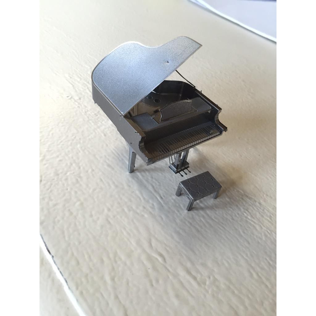  Mô Hình Kim Loại Lắp Ráp 3D Metal Mosaic Đàn Grand Piano (35 mảnh) – MP708 