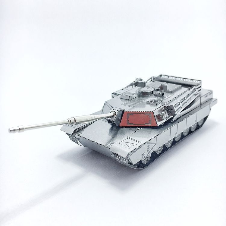 Mô Hình Kim Loại Lắp Ráp 3D Metal Mosaic Xe Tăng M1 Abrams (69 mảnh) – MP699 