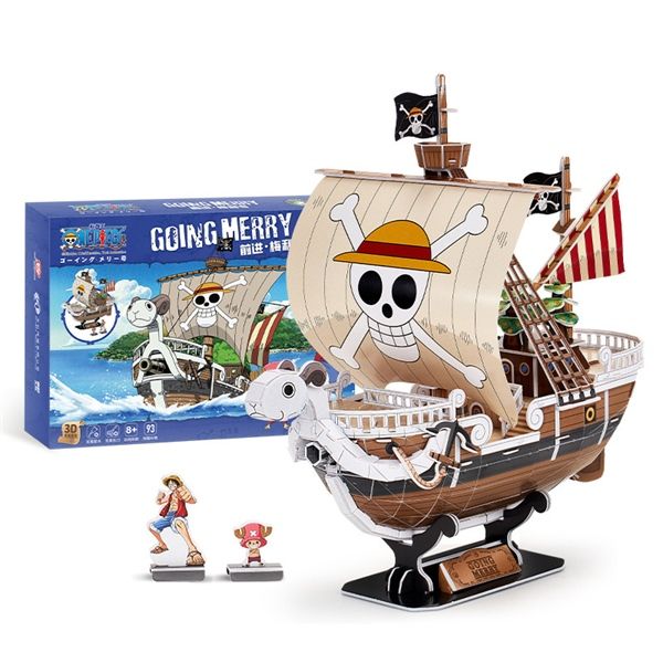  Mô Hình Giấy 3D Lắp Ráp CubicFun Thuyền Going Merry DS1025h (93 mảnh) - PP006 