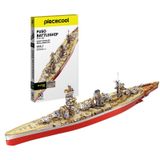  Mô Hình Kim Loại Lắp Ráp 3D Piececool Thiết Giáp Hạm Fuso (329 mảnh, Battleship) HP127-RSG - MP763 