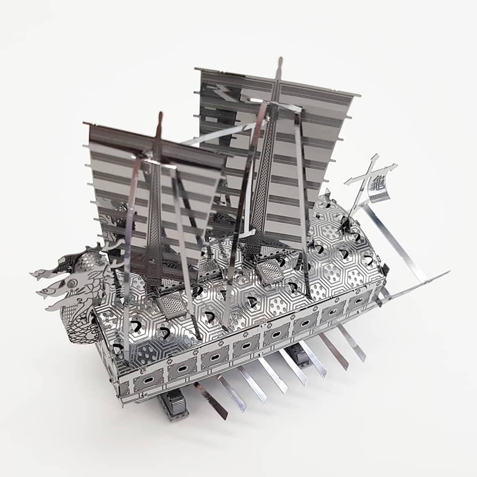  Mô Hình Kim Loại Lắp Ráp 3D Metal Works Thuyền Con Rùa (35 mảnh) – MP552 