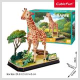  Mô Hình Giấy 3D Lắp Ráp CubicFun Con Hươu Cao Cổ (43 mảnh, Giraffe) P857h - PP004 