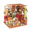 Mô Hình Gỗ 3D Lắp Ráp ROBOTIME DIY Dollhouse Nhà Tí Hon Sam's Study DG102 – WP041