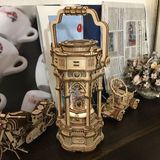  Mô Hình Gỗ 3D Lắp Ráp ROBOTIME ROKR Hộp Nhạc Lồng Đèn (210 mảnh, Victoria) AMK61 - WP196 