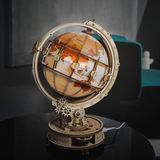  Mô Hình Gỗ 3D Lắp Ráp ROBOTIME ROKR Quả Địa Cầu (180 mảnh, Luminous Globe) ST003 – WP226 