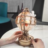  Mô Hình Gỗ 3D Lắp Ráp ROBOTIME ROKR Quả Địa Cầu (Luminous Globe) ST003 – WP226 