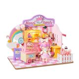  Mô Hình Gỗ 3D Lắp Ráp ROBOTIME Rolife Nhà Tí Hon (130 mảnh, Nancy's Candy DG151 - WP232 