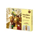  Mô Hình Gỗ 3D Lắp Ráp ROBOTIME ROLIFE Quyển Sách (340 mảnh, Sunshine Town) TGB02 - WP254 