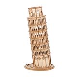 Mô Hình Gỗ 3D Lắp Ráp ROBOTIME Tháp Nghiêng Pisa (61 mảnh, Leaning Tower) TG304 – WP112 