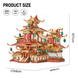  Mô Hình Kim Loại 3D Lắp Ráp Piececool Di Hồng Viện (293, mảnh, Yihong Garden) P165-GR - MP1034 
