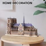  Mô Hình Kim Loại Lắp Ráp 3D Piececool Nhà Thờ Đức Bà Paris (Notre Dame Cathedral) HP161-BS – MP963 