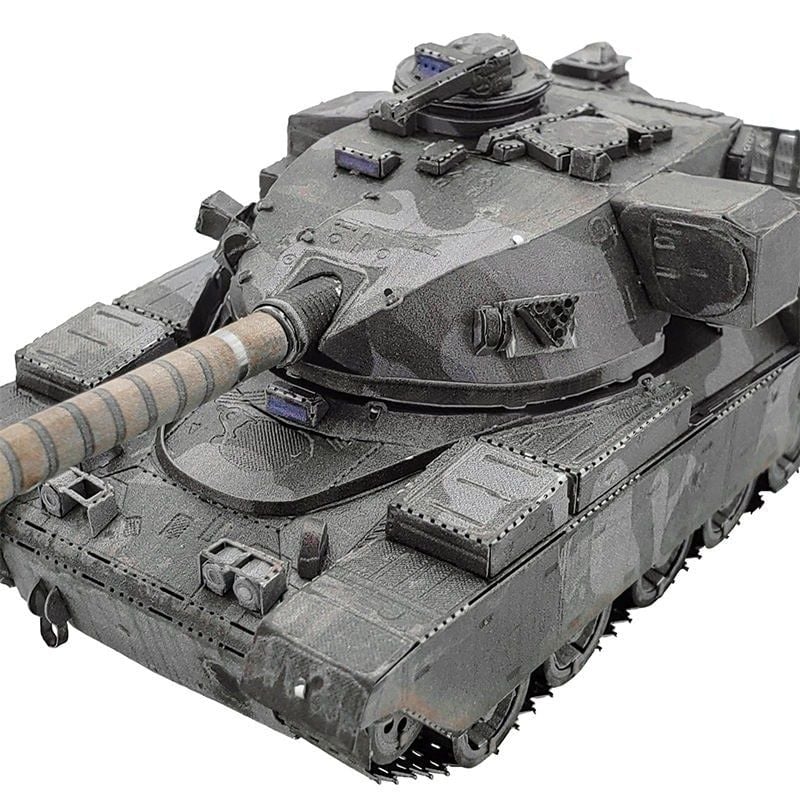  Mô Hình Kim Loại Lắp Ráp 3D MU Xe Tăng FV4201 Chieftain (168 mảnh, Chieftain Main Battle Tank) YM-N070 – MP774 