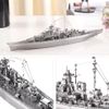  Mô Hình Kim Loại Lắp Ráp 3D Piececool Tàu Chiến Bismarck (207 mảnh, Battleship) HP084-S – MP297 