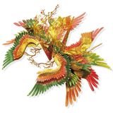  Mô Hình Kim Loại 3D Lắp Ráp Piececool Thiên Ngữ Hạc Thịnh Vượng (37 mảnh, Fortune) HP174-GR – MP1109 