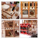  Mô Hình Giấy 3D Lắp Ráp CubicFun Thuyền Mississippi Steamboat (142 mảnh) T4026h - PP049 