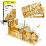  Mô Hình Kim Loại Lắp Ráp 3D Piececool Nhà Thờ Đức Bà (Notre Dame De Paris) HP016-G – MP071 