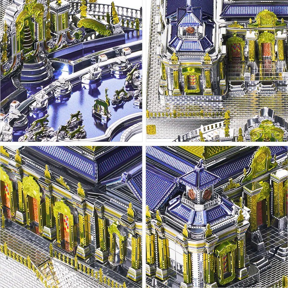  Mô Hình Kim Loại Lắp Ráp 3D Piececool Vườn Viên Minh (358 mảnh, The Old Summer Palace) P159-BY – MP965 