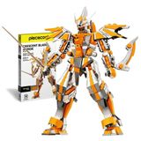  Mô Hình Kim Loại Lắp Ráp 3D Piececool Robot Ánh Trăng (285 mảnh, Crescent Blade Armor) HP097-SY – MP471 