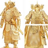  Mô Hình Kim Loại Lắp Ráp 3D Piececool Áo Giáp Hoàng Kim (186 mảnh, Warrior Armor) HP049-G – MP085 