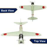  Mô Hình Kim Loại 3D Lắp Ráp Piececool Tiêm Kích (29 mảnh, MITSUBISHI A6M ZERO) HP234-RS - MP1150 