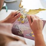  Mô Hình Kim Loại 3D Lắp Ráp Piececool Rồng Vàng (155 mảnh, Glorystrom Dragon) HP273-GS - MP1154 