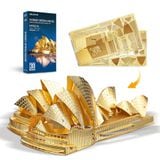  Mô Hình Kim Loại Lắp Ráp 3D Piececool Nhà Hát Con Sò (62 mảnh, Sydney Opera House) HP022-G – MP092 