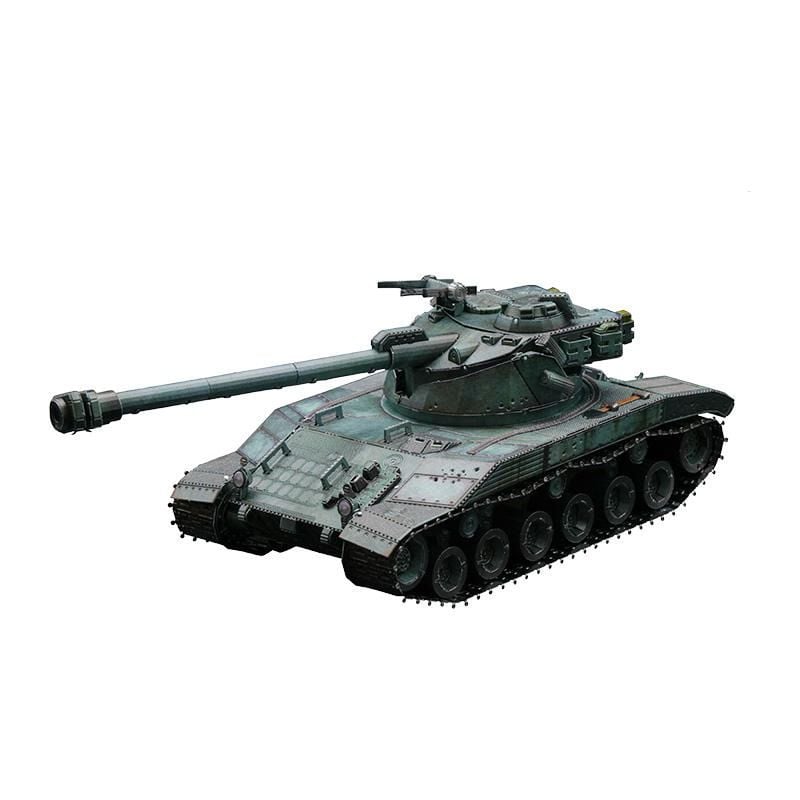  Mô Hình Kim Loại Lắp Ráp 3D MU Xe Tăng Hạng Trung Bat Chatillon 25T (184 mảnh, Bat-Chatillon 25T Tank) YM-N068 – MP807 