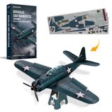  Mô Hình Kim Loại 3D Lắp Ráp Piececool Tiêm Kích (44 mảnh, DOUGLAS SBD DAUNTLESS) HP233-BS - MP1148 
