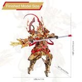  Mô Hình Kim Loại 3D Lắp Ráp Piececool Nhị Lang Thần (212 mảnh, Er Lang God) P134-RKW - MP823 