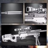  Mô Hình Kim Loại 3D Lắp Ráp Piececool Súng Bắn Tỉa AWM (186 mảnh, AWM Sniper Rifle) HP346-SK - MP1220 