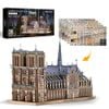  Mô Hình Kim Loại Lắp Ráp 3D Piececool Nhà Thờ Đức Bà Paris (382 mảnh, Notre Dame Cathedral) HP161-BS – MP963 