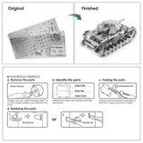  Mô Hình Kim Loại Lắp Ráp 3D Piececool Xe Tăng Panzer IV HP037-S – MP101 