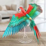  Mô Hình Kim Loại Lắp Ráp 3D Piececool Con Vẹt (The Scarlet Macaw) HP118-NBR - MP748 